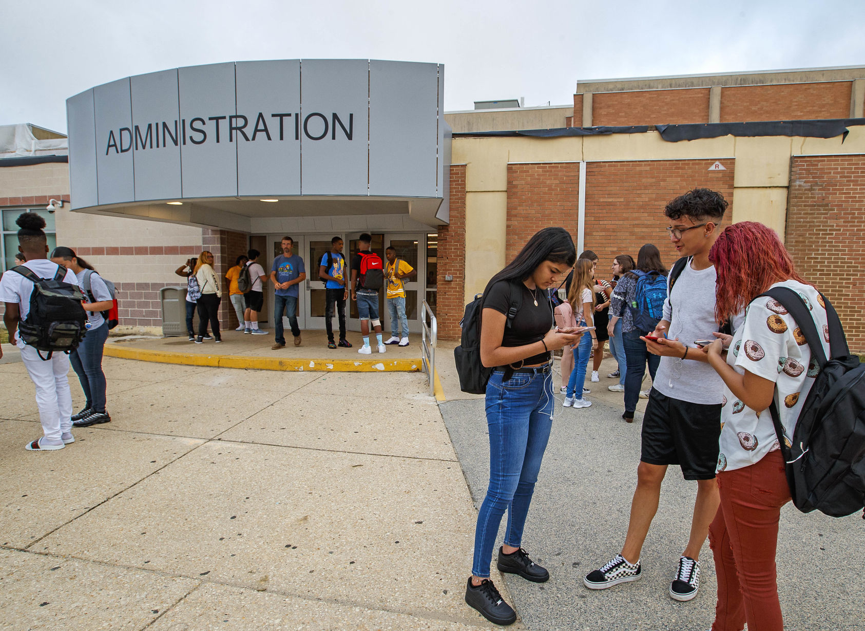 First day of School of Millville Senior High School